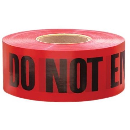 EMPIRE LEVEL MANUFACTURING CO EmpireA Level 272-11-081 3 in. X1000 in.  Barricade Tape With Danger Do Not Enter 272-11-081